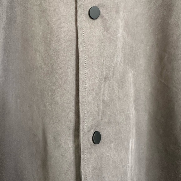 FEAR OF GOD ESSENTIALS Cotton Blend Shirt-Coat Trench XL NWOT - Picture 11 of 15